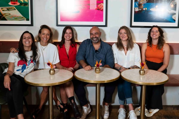 Val Maguire, Sophie Smallwood, Rhi Lucas, John Galiatsatos, Alice Newport, and Ella Jones. Photo: Boothby