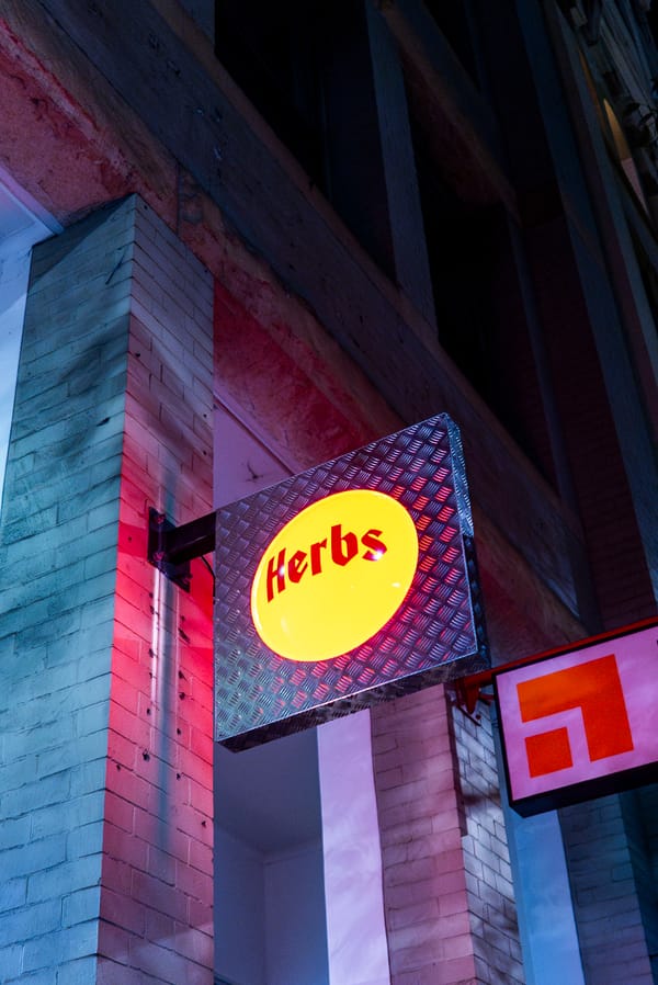 Herbs Taverne is the latest bar from the Mucho group. Photo: Boothby