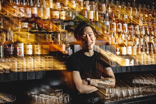 Wen Wang at Bar Sumi. Photo: Christopher Pearce