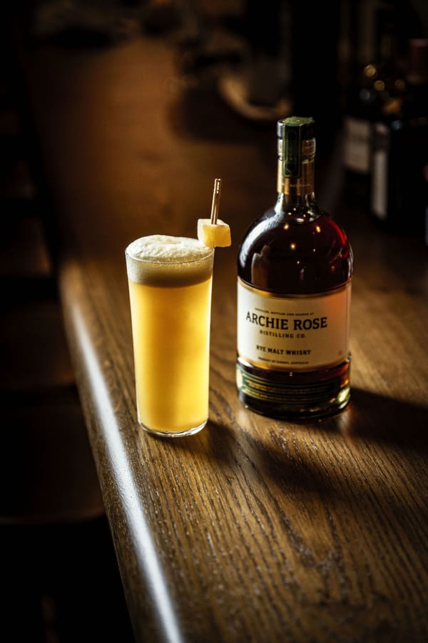 The Cablegram cocktail. Photo: Christopher Pearce