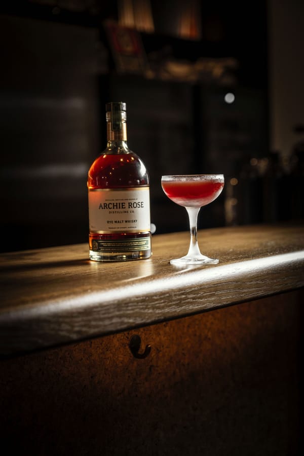 The Meteor cocktail gets a lick of absinthe. Photo: Christopher Pearce